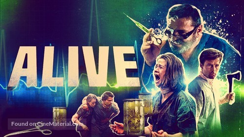 Alive - British poster