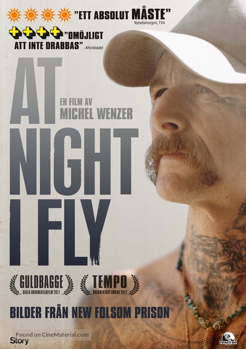 At Night I Fly - Swedish DVD movie cover