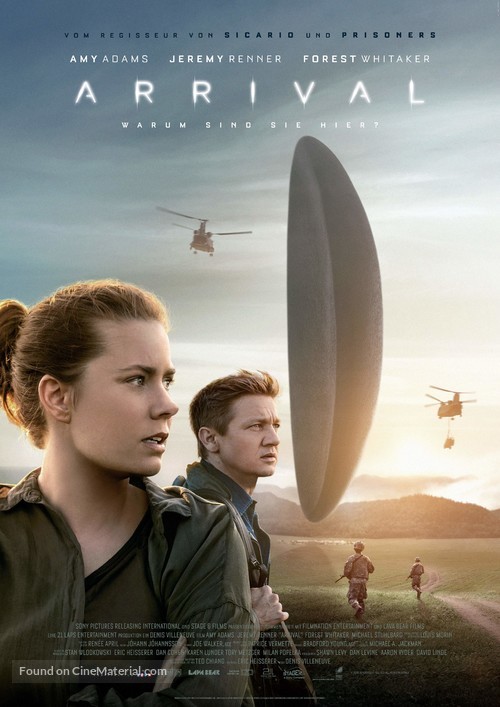 Arrival - German Movie Poster