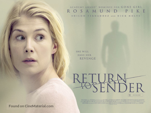Return to Sender - British Movie Poster