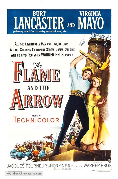 The Flame and the Arrow - Movie Poster