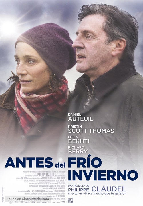 Avant l&#039;hiver - Spanish Movie Poster
