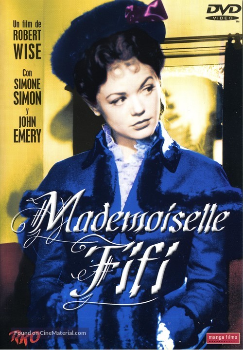 Mademoiselle Fifi - Spanish DVD movie cover