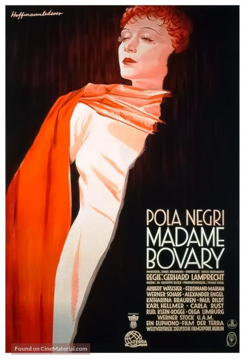 Madame Bovary - German Movie Poster