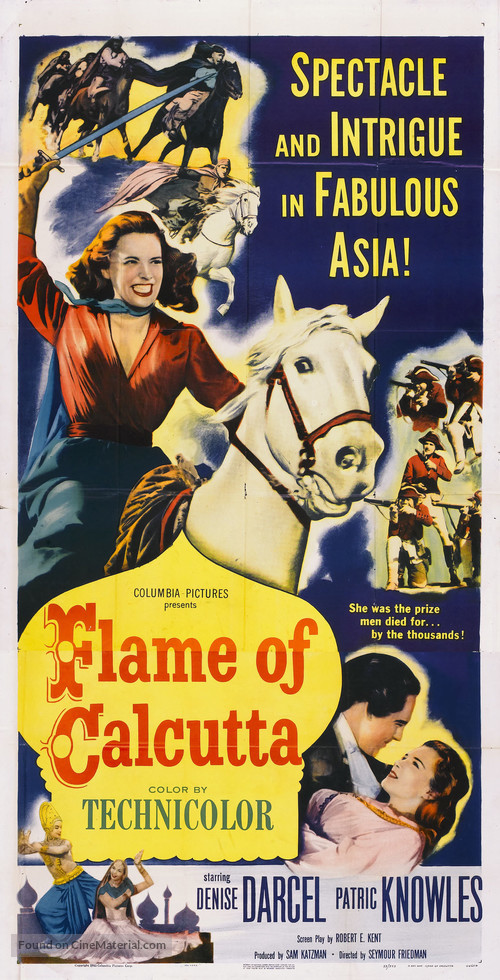 Flame of Calcutta - Movie Poster