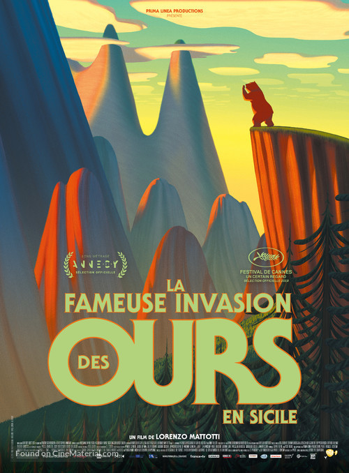 La fameuse invasion des ours en Sicile - Swiss Movie Poster