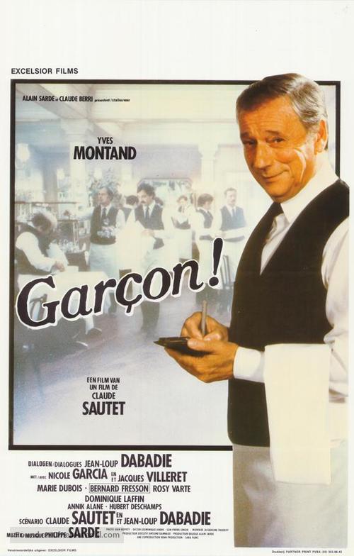 Gar&ccedil;on! - Belgian Movie Poster