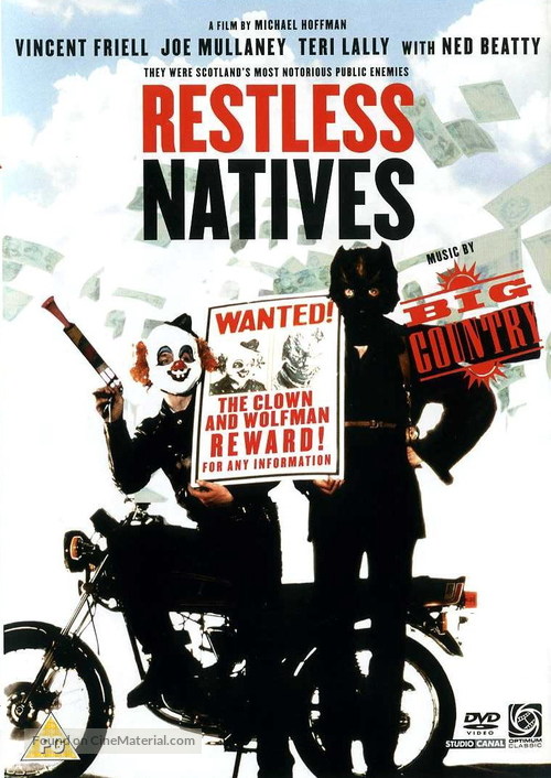 Restless Natives - British DVD movie cover