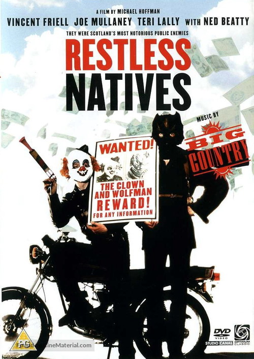 Restless Natives - British DVD movie cover