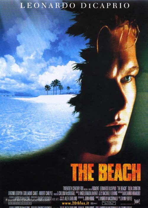 The Beach - Italian Movie Poster