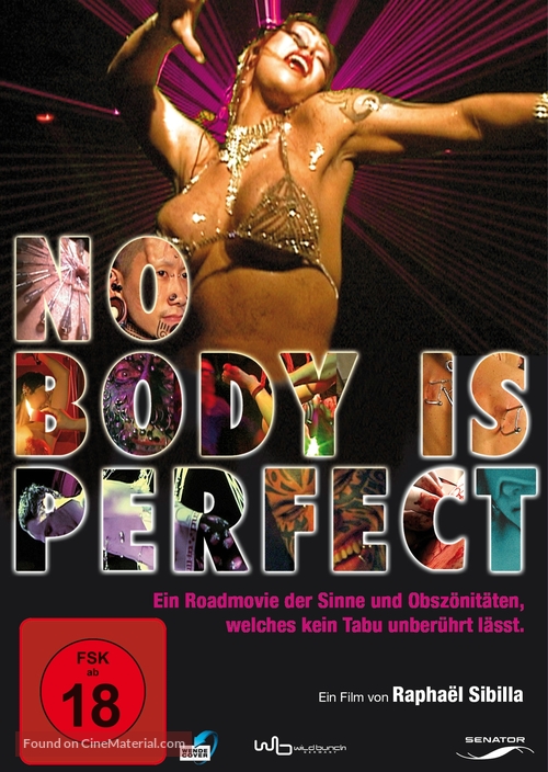 No Body Is Perfect - German Movie Cover
