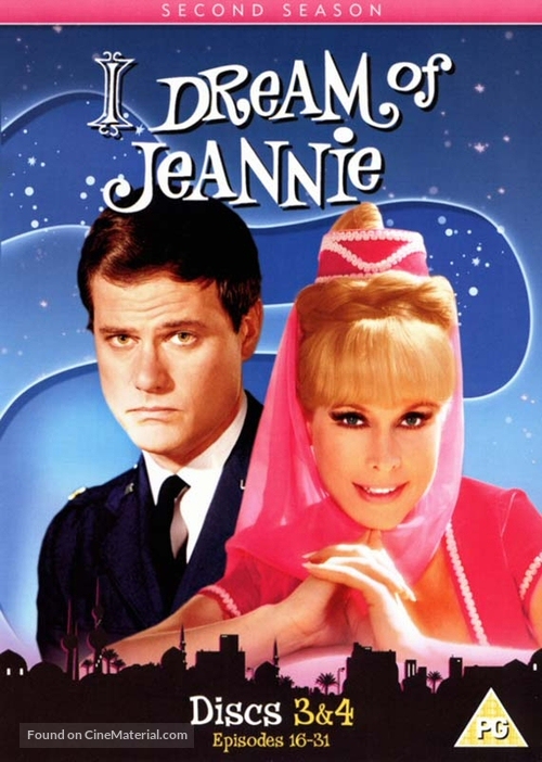 &quot;I Dream of Jeannie&quot; - British DVD movie cover
