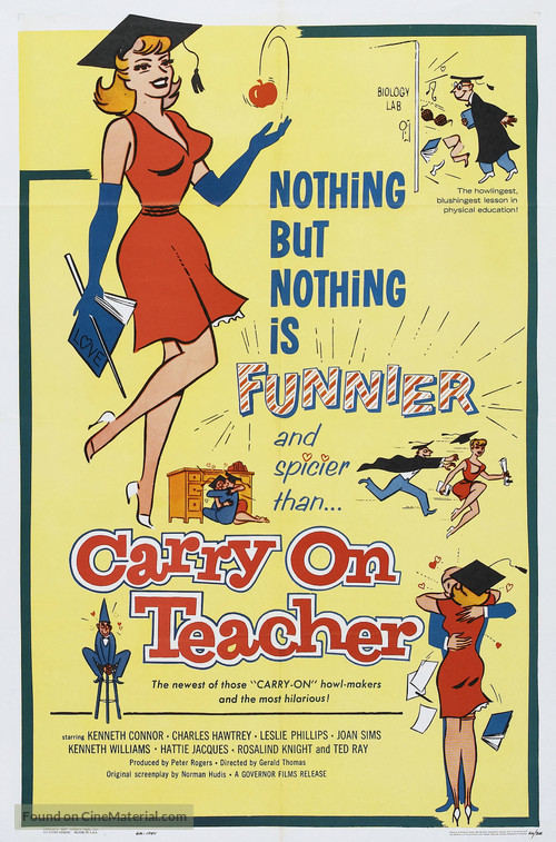 Carry on Teacher - Movie Poster