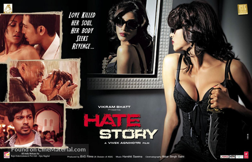 Hate Story - Indian Movie Poster