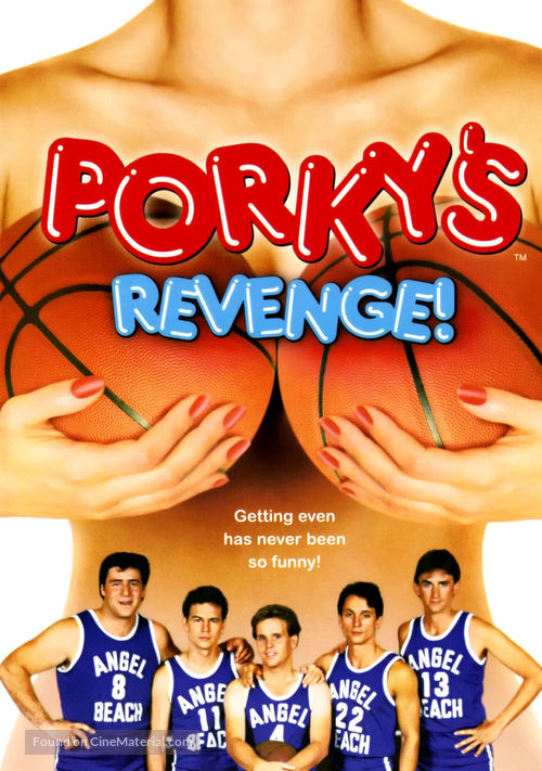 Porky&#039;s Revenge - DVD movie cover