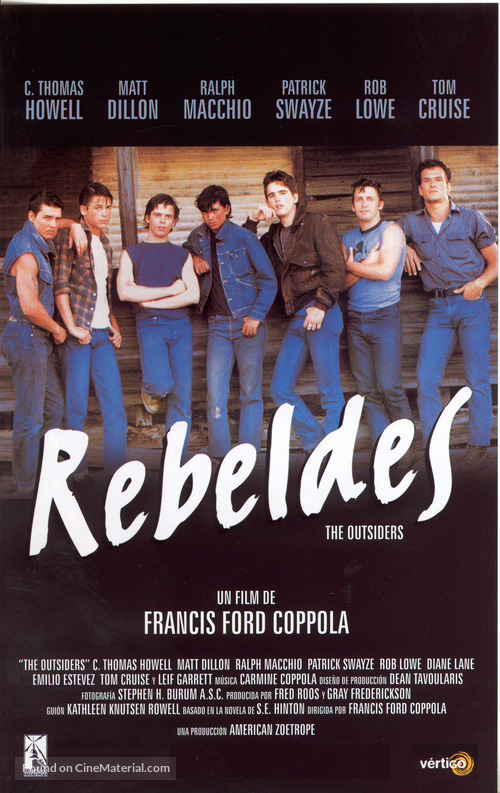 The Outsiders - Spanish Movie Poster