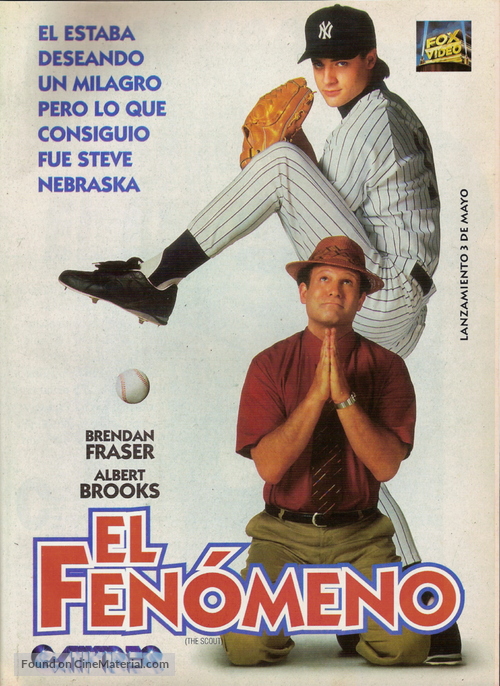 The Scout - Argentinian VHS movie cover