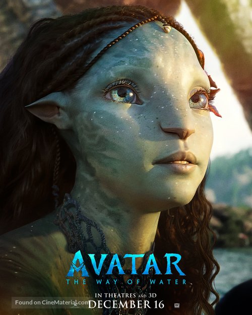 Avatar: The Way of Water - Movie Poster