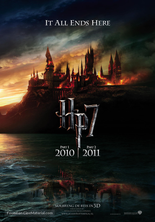 Harry Potter and the Deathly Hallows: Part I - Dutch Movie Poster