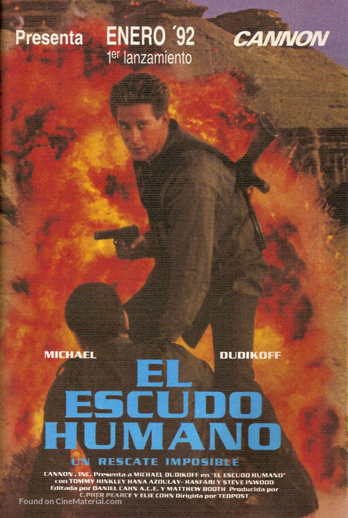 The Human Shield - Argentinian Movie Poster