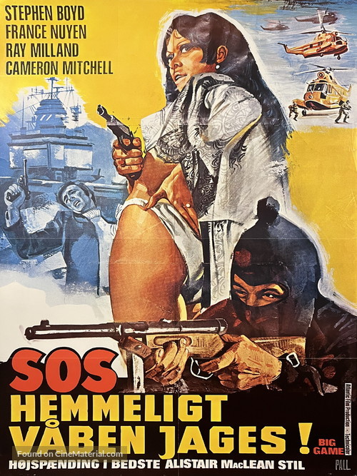 The Big Game - Danish Movie Poster