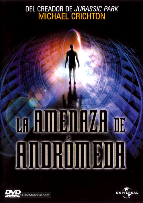 The Andromeda Strain - Spanish DVD movie cover