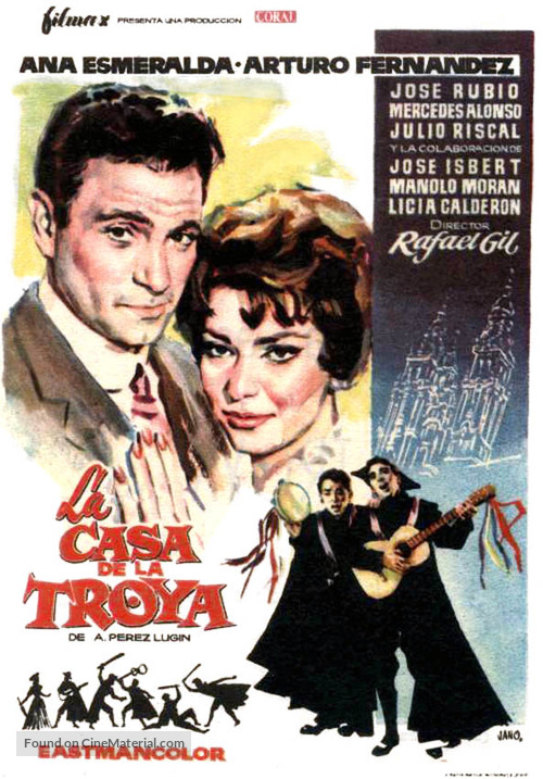 La casa de la Troya - Spanish Movie Poster