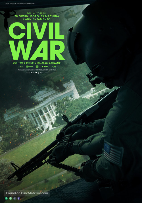 Civil War - Italian Movie Poster