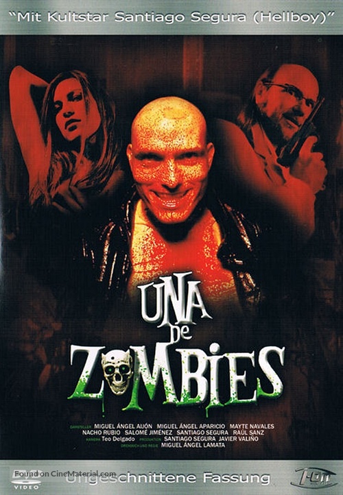 Una de zombis - German DVD movie cover