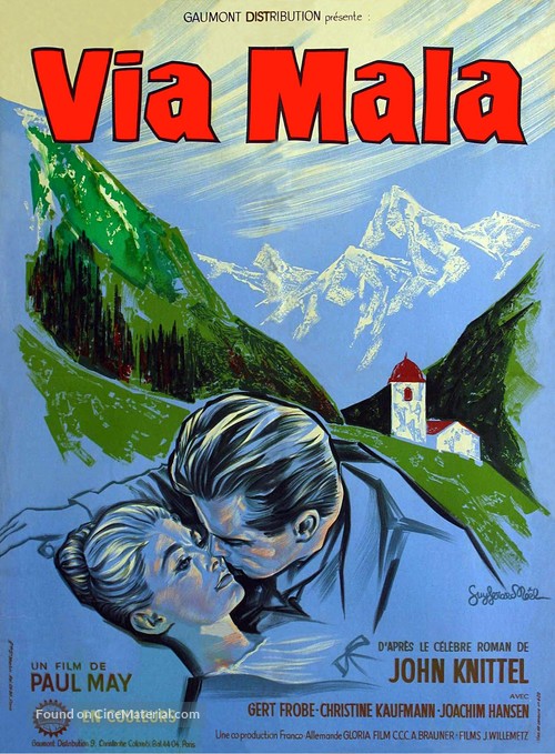 Via Mala - French Movie Poster