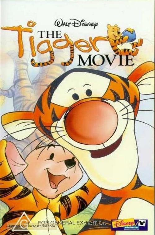 The Tigger Movie - Australian DVD movie cover