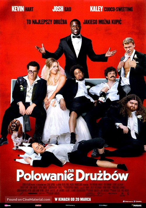 The Wedding Ringer - Polish Movie Poster