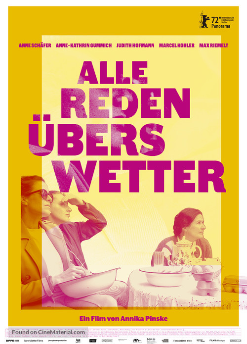 Talking About the Weather - German Movie Poster