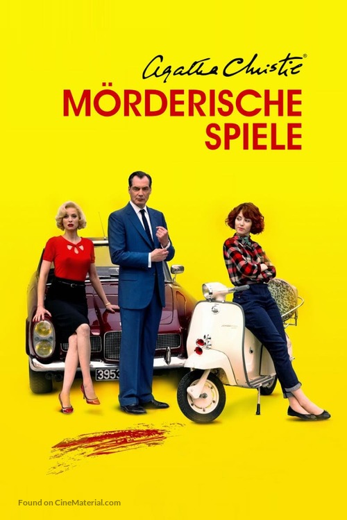 &quot;Les petits meurtres d&#039;Agatha Christie&quot; - German Movie Cover