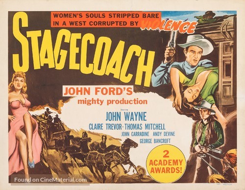 Stagecoach - Re-release movie poster