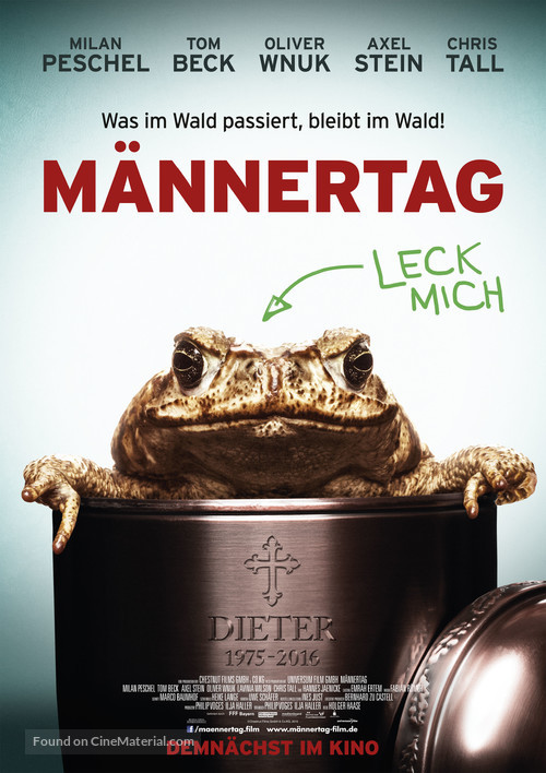 M&auml;nnertag - German Movie Poster