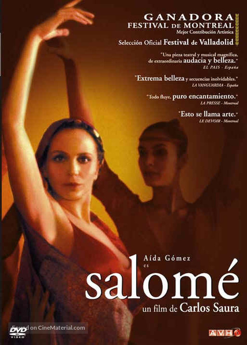 Salom&eacute; - Argentinian DVD movie cover