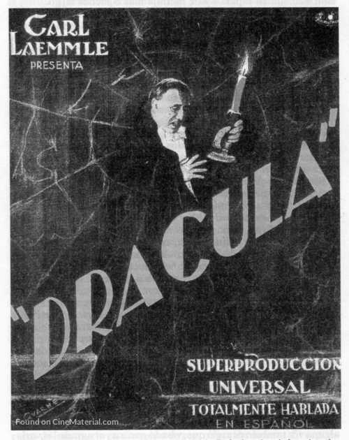 Dr&aacute;cula - Spanish Movie Poster