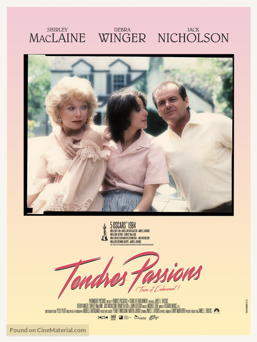 Terms of Endearment - French Re-release movie poster