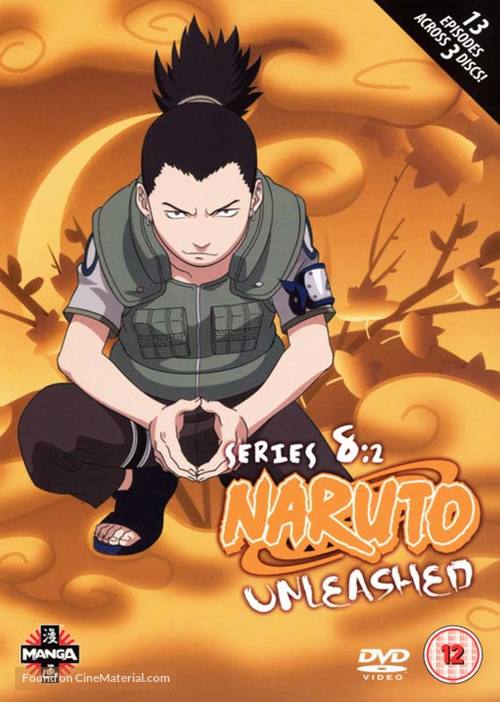 &quot;Naruto&quot; - British DVD movie cover