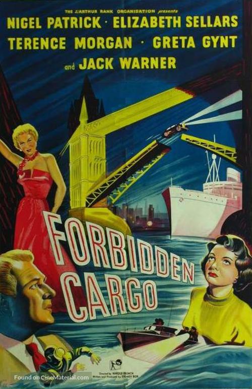 Forbidden Cargo - British Movie Poster