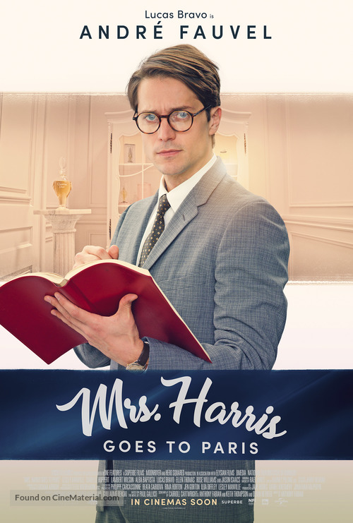 Mrs. Harris Goes to Paris - British Movie Poster