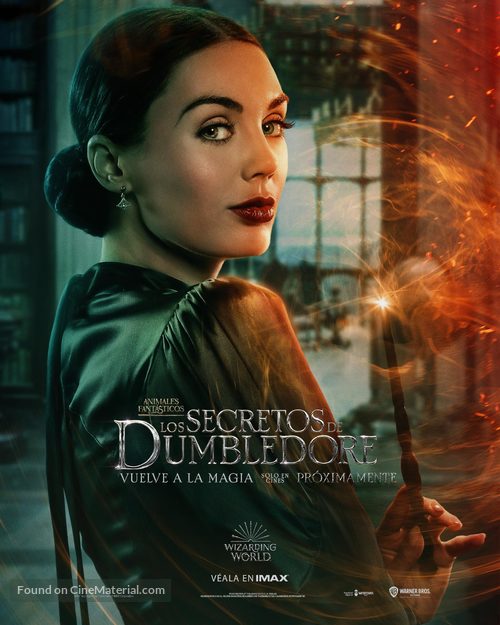 Fantastic Beasts: The Secrets of Dumbledore - Mexican Movie Poster