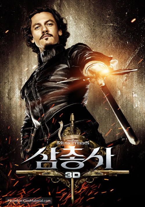 The Three Musketeers - South Korean Movie Poster