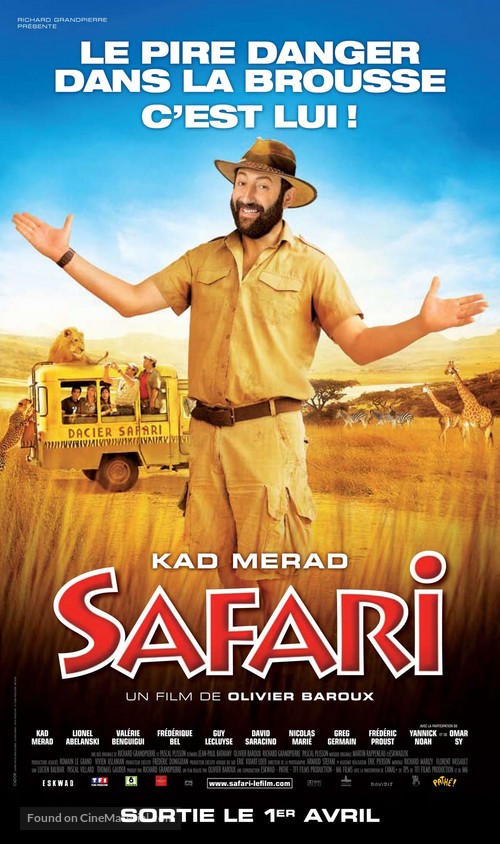 Safari - French Movie Poster