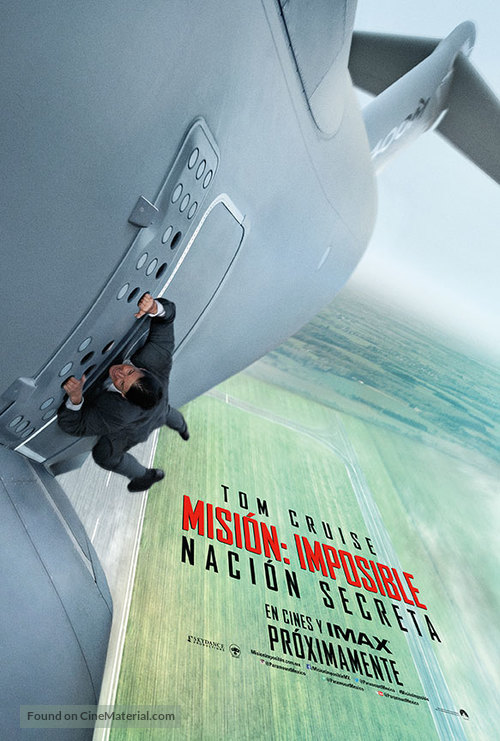 Mission: Impossible - Rogue Nation - Chilean Movie Poster