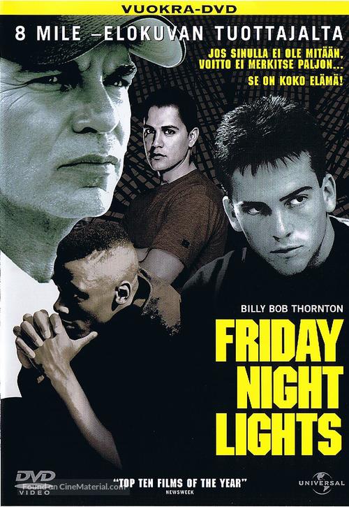 Friday Night Lights - Finnish DVD movie cover