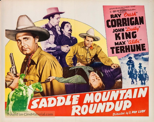 Saddle Mountain Roundup - Movie Poster