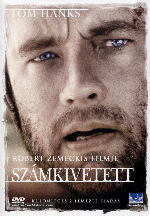 Cast Away - Hungarian DVD movie cover