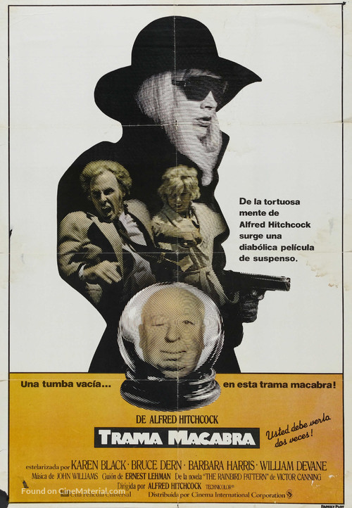 Family Plot - Argentinian Movie Poster